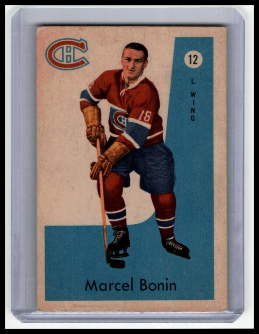 1959-60 Parkhurst #12 Marcel Bonin