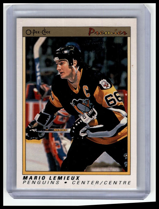 2000-01 O-Pee-Chee #13 Mario Lemieux Topps Mario Lemieux Reprints