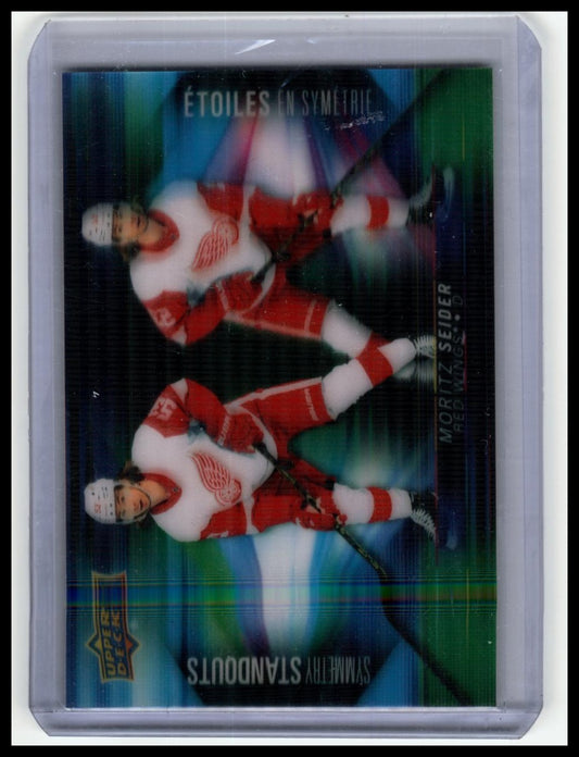 2023-24 Upper Deck Tim Hortons #3D-8 Moritz Seider Symmetry Standouts