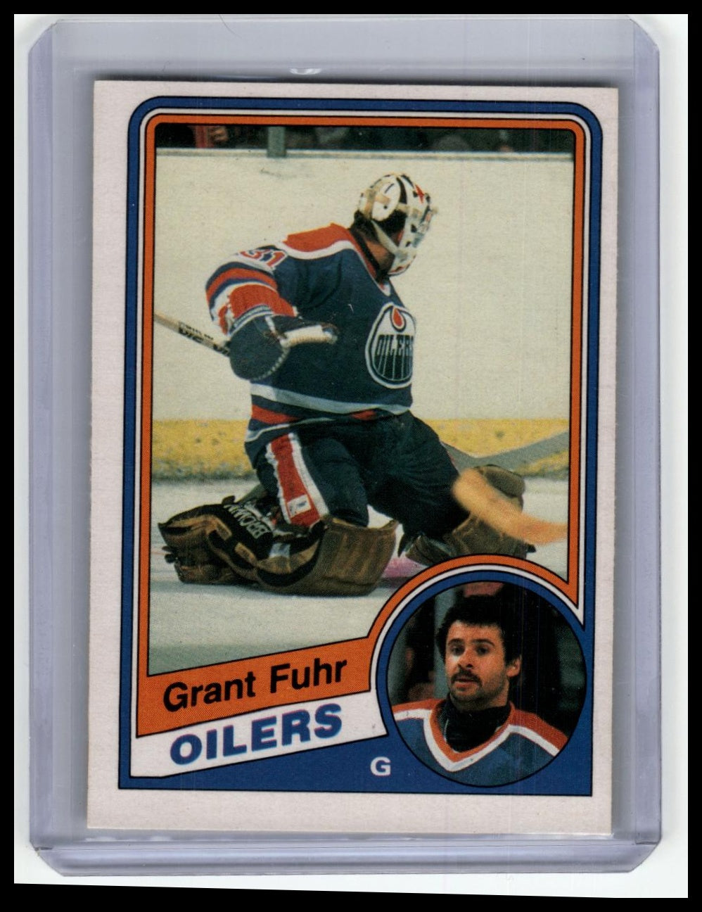 1984-85 O-Pee-Chee #241 Grant Fuhr