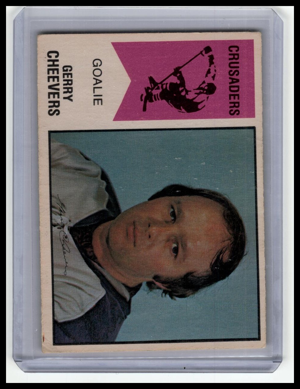 1974-75 O-Pee-Chee WHA #30 Gerry Cheevers