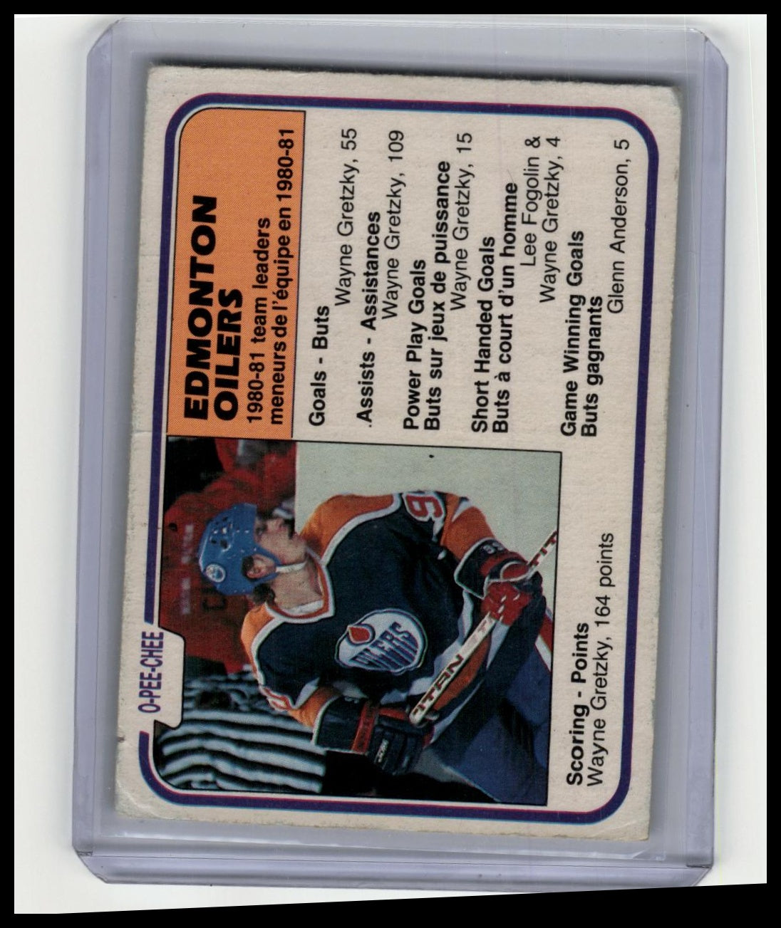 1981-82 O-Pee-Chee #126 Wayne Gretzky