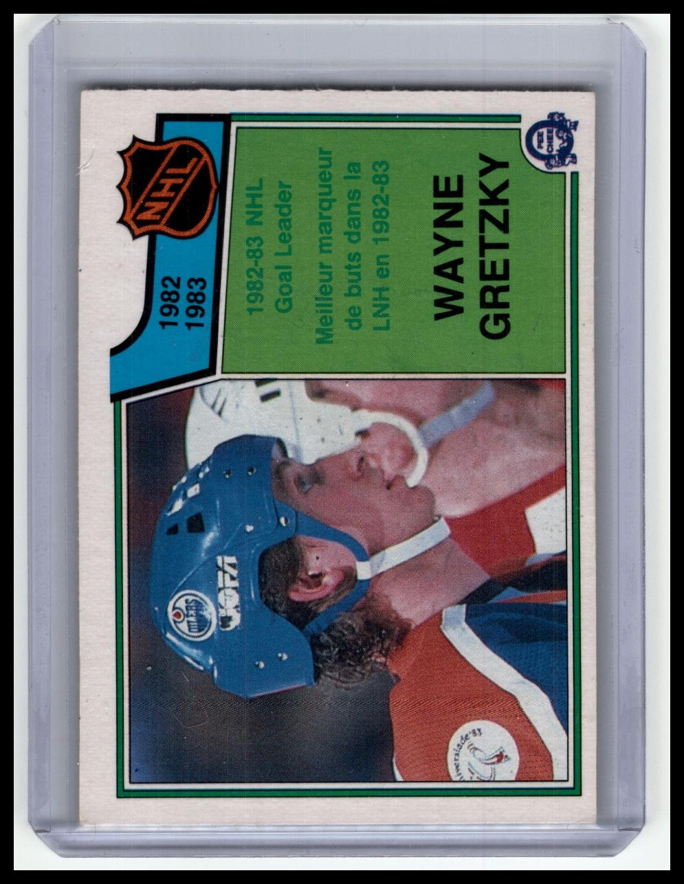 1983-84 O-Pee-Chee #215 Wayne Gretzky