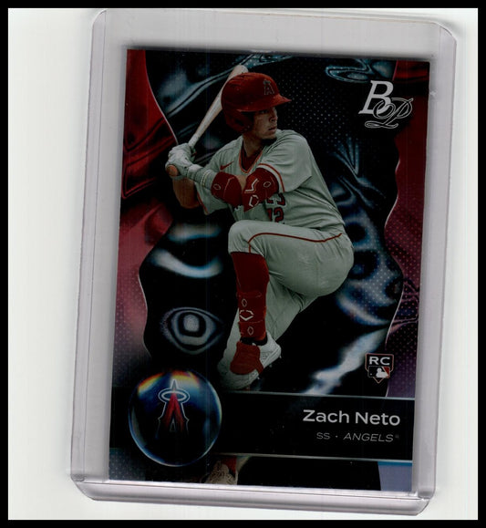 Zach Neto 2023 Bowman Platinum