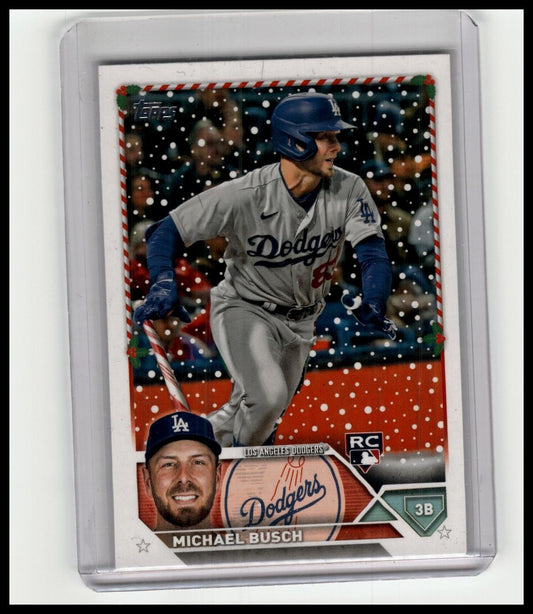 2023 Topps Holiday #H130b Michael Busch