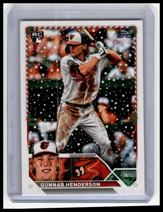 2023 Topps Holiday #H4 Gunnar Henderson