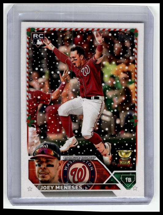 2023 Topps Holiday #H80b Joey Meneses