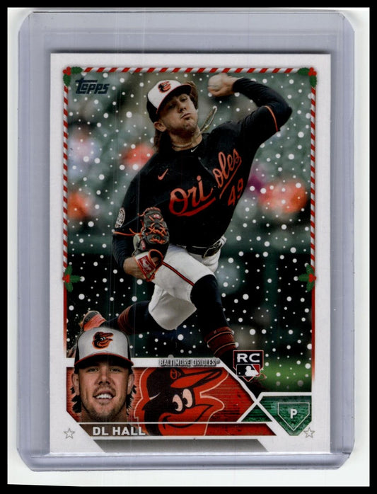 2023 Topps Holiday #H147 DL Hall