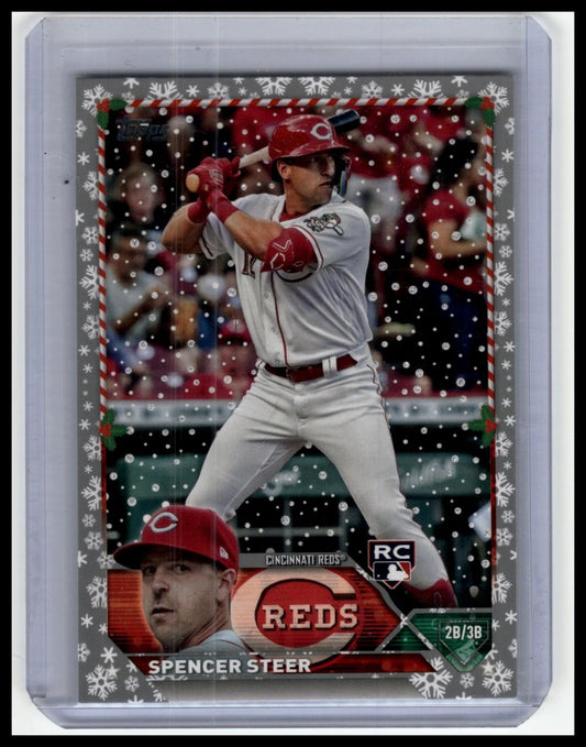 2023 Topps Holiday #H125 Spencer Steer