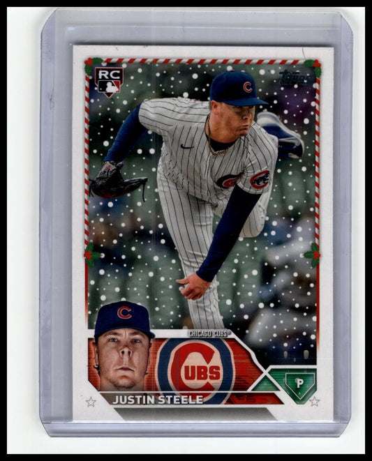 2023 Topps Holiday #H191 Justin Steele