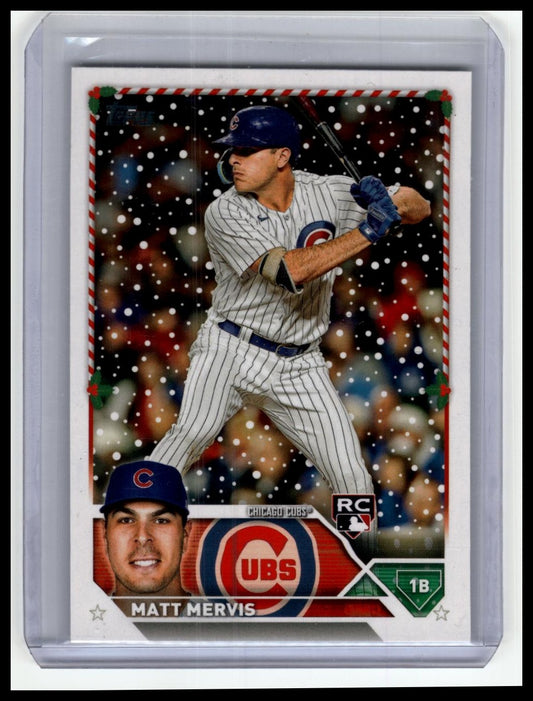 2023 Topps Holiday #H48 Matt Mervis