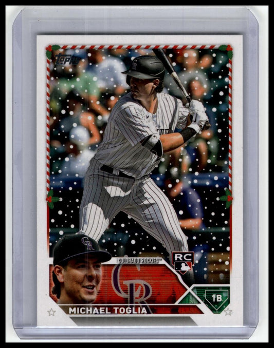 2023 Topps Holiday #H38 Michael Toglia