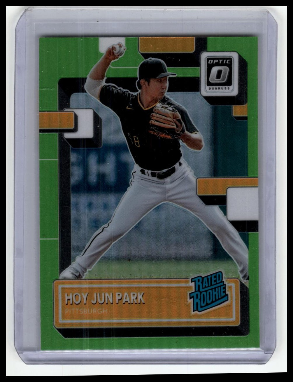 2022 Donruss Optic #93 Hoy Jun Park Red Prizm #/60