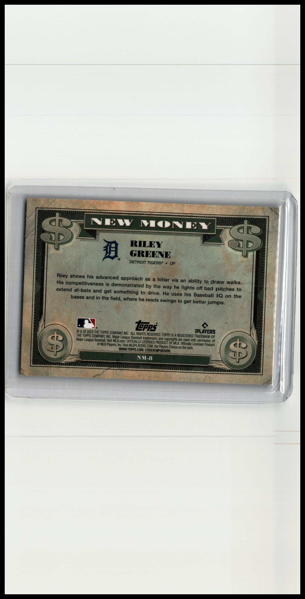 2023-Topps-New Money-Riley Green