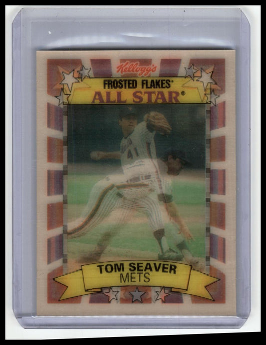 1992 Kellogg's Corn Flakes All-Stars #5 Tom Seaver