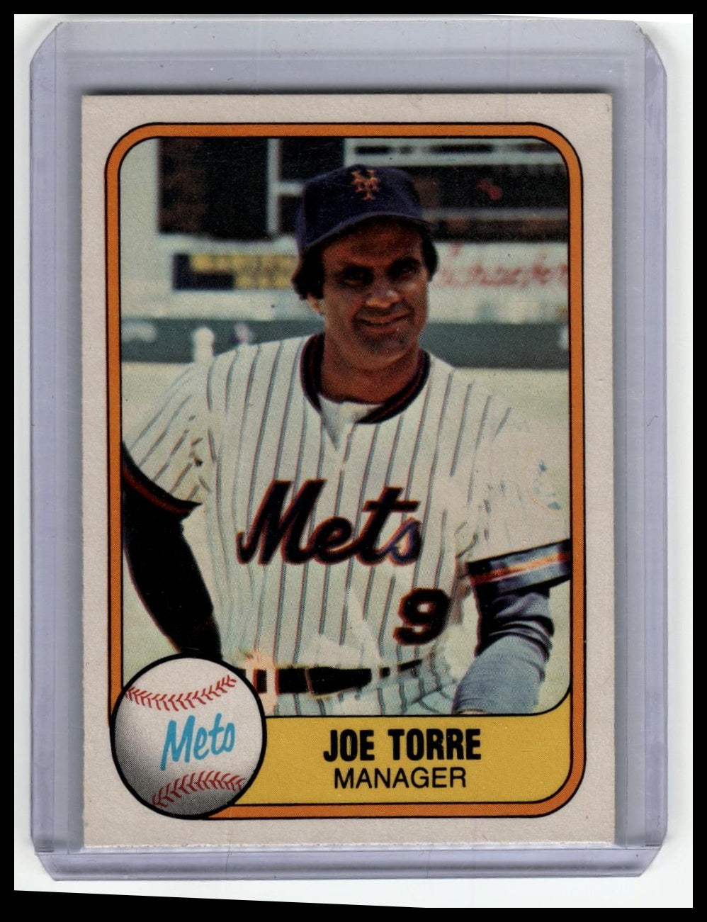 1981 Fleer #325 Joe Torre
