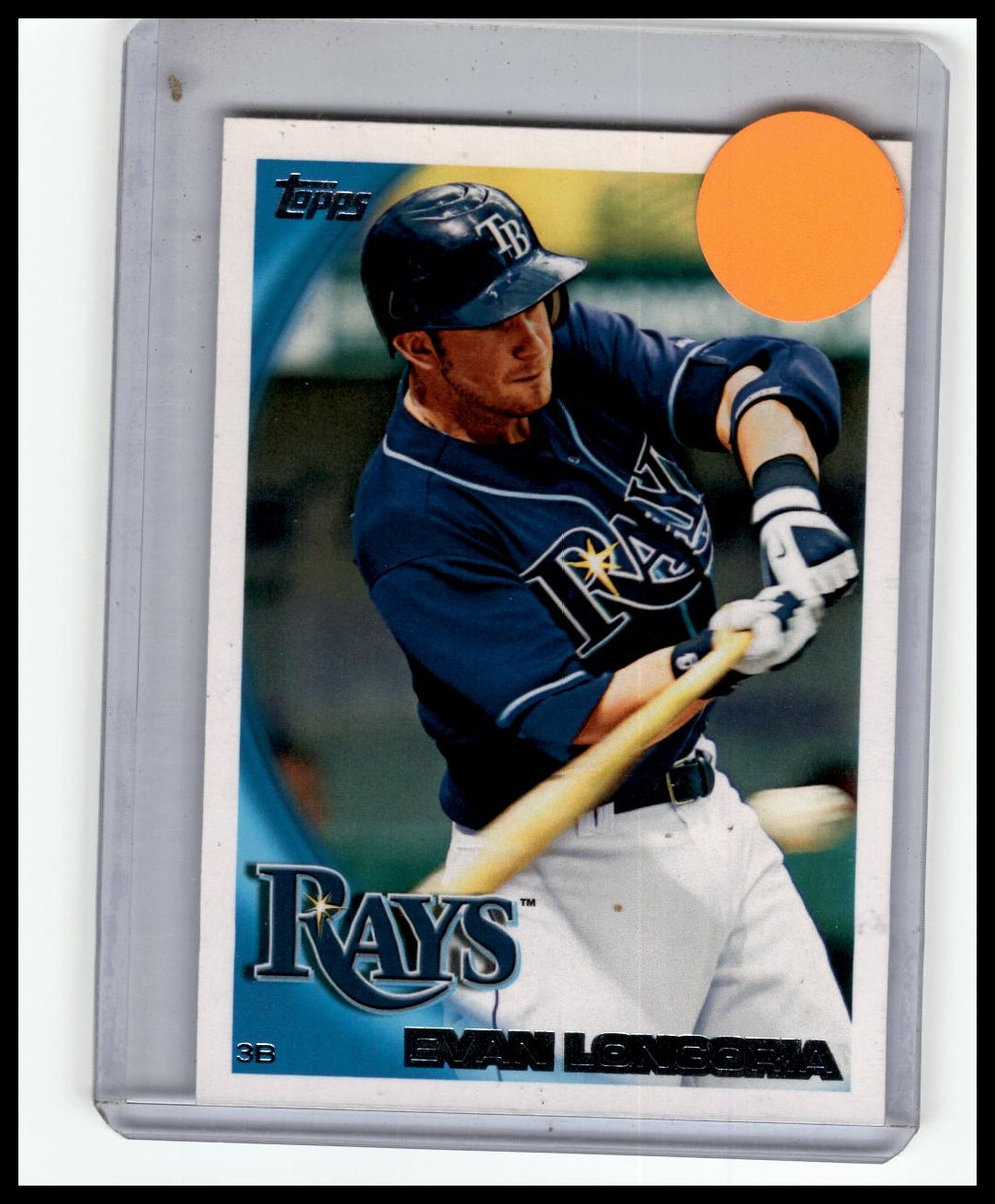 2010 Topps Chrome #141 Evan Longoria Red Refractors #/25