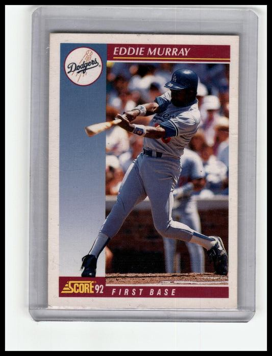 1992 Score #195 Eddie Murray