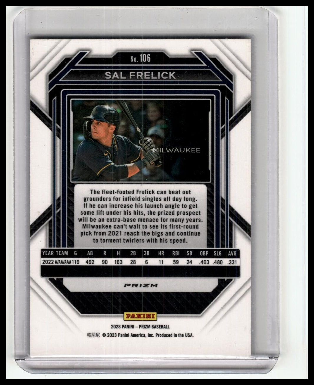 2023 Prizim Sal Frelick Pink Refractor