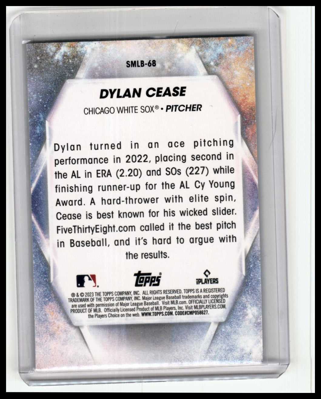 2023 Topps Update #SMLB-68 Dylan Cease Stars of MLB