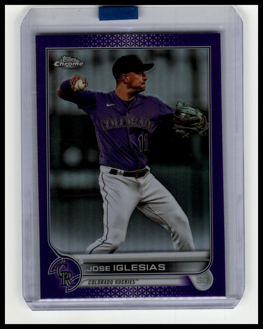 2022 Topps Update #US189 Jose Iglesias Gold Foil