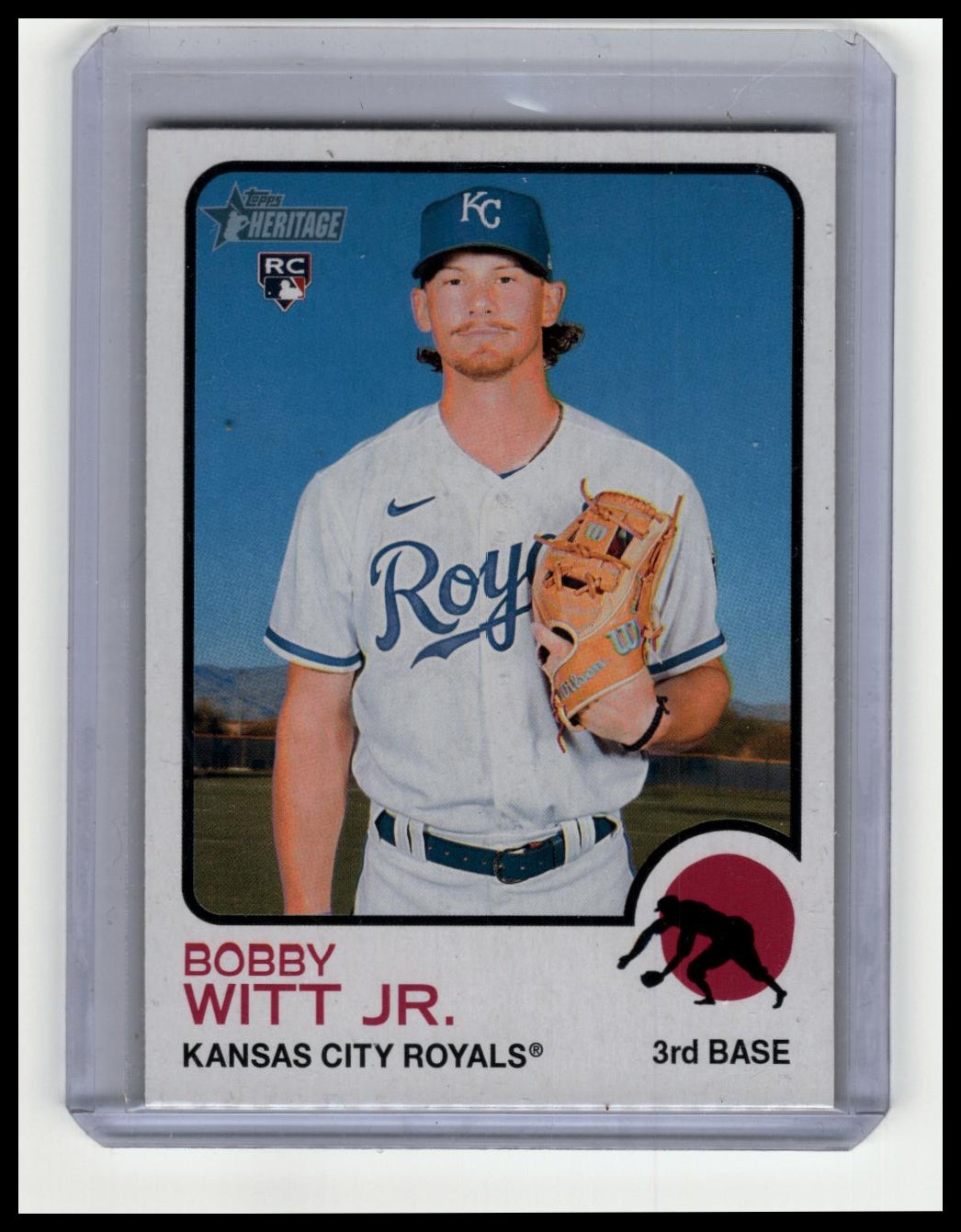 2022 Topps Heritage #520 Bobby Witt Jr.