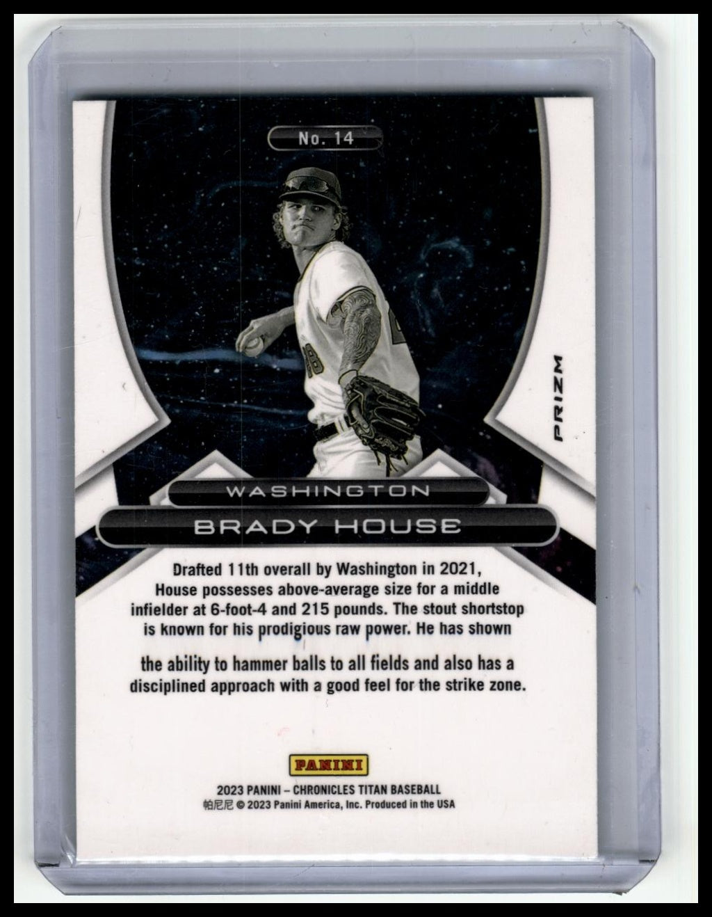 2023 Panini Chronicles: Titan Building Blocks #14 Brady House