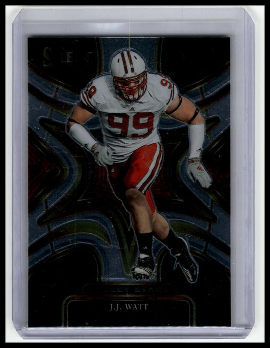 2023 Panini Select Draft Picks #SS-JJ J.J. Watt Select Stars