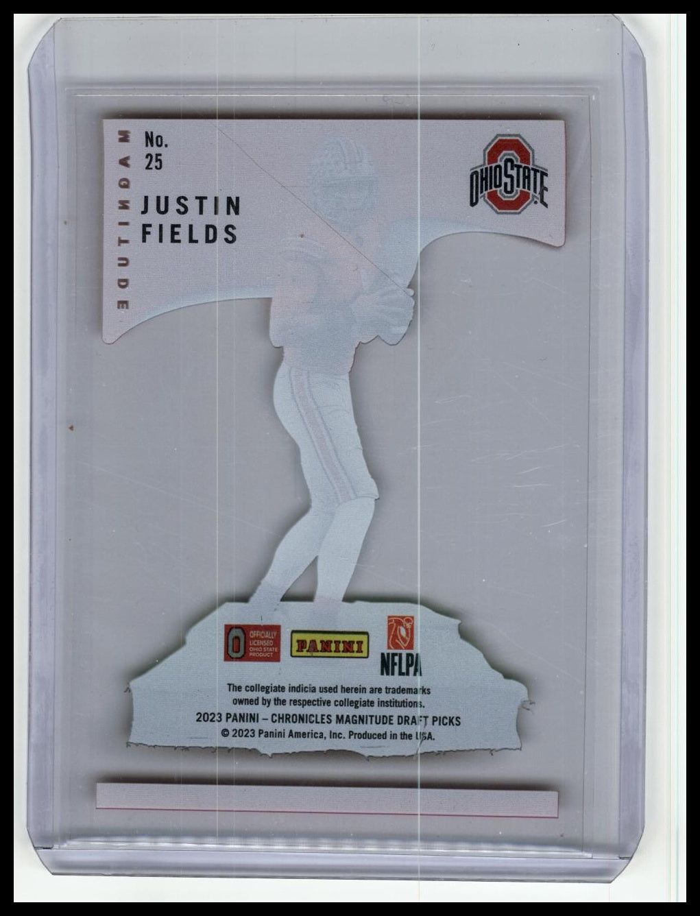 2023 Panini Chronicles Draft Picks #25 Justin Fields Magnitude