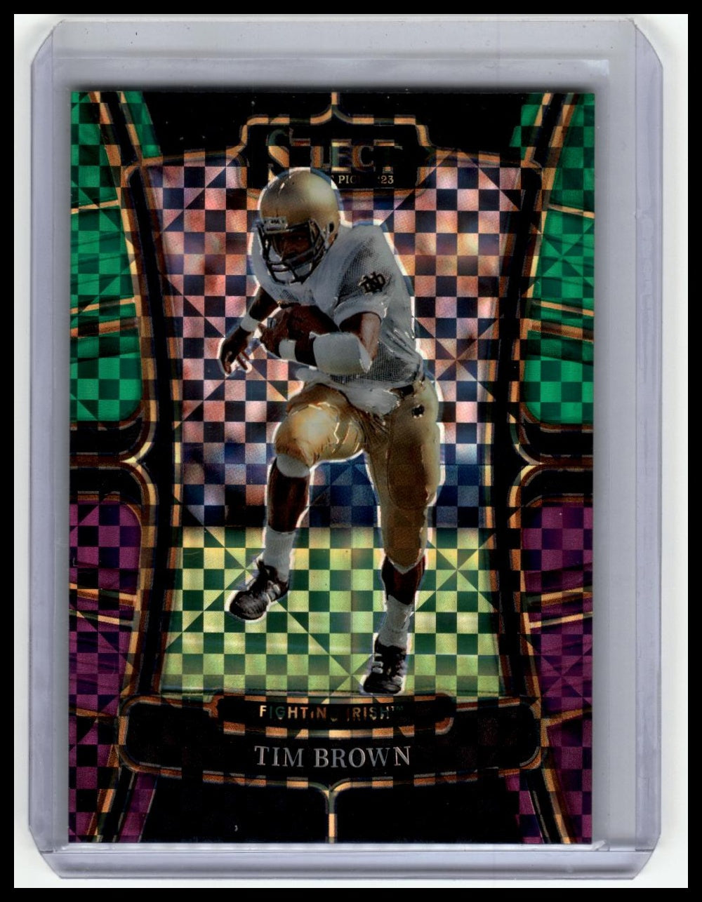 2023 Prizim Tim Brown Numbered