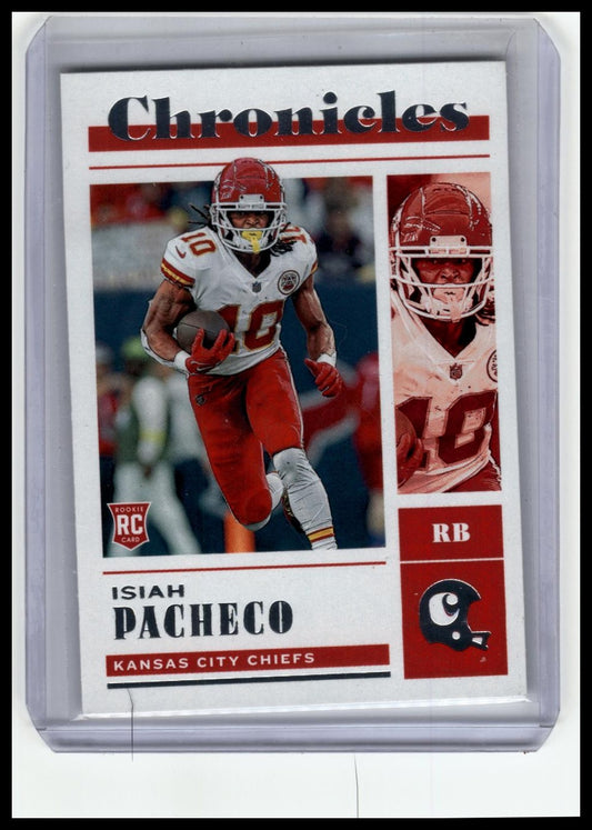 2022 Panini Chronicles #36 Isiah Pacheco Bronze