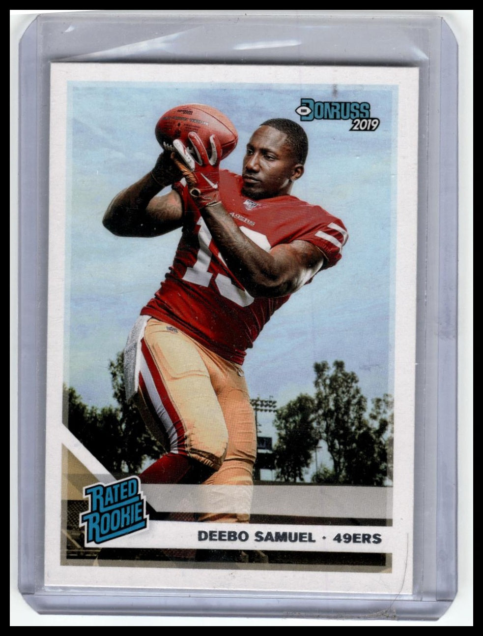 2019 Donruss #317 Deebo Samuel Press Proof Blue