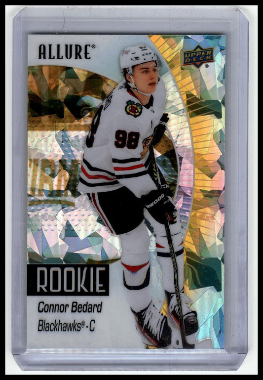 2023-24 Upper Deck Allure #102 Connor Bedard Yellow Taxi