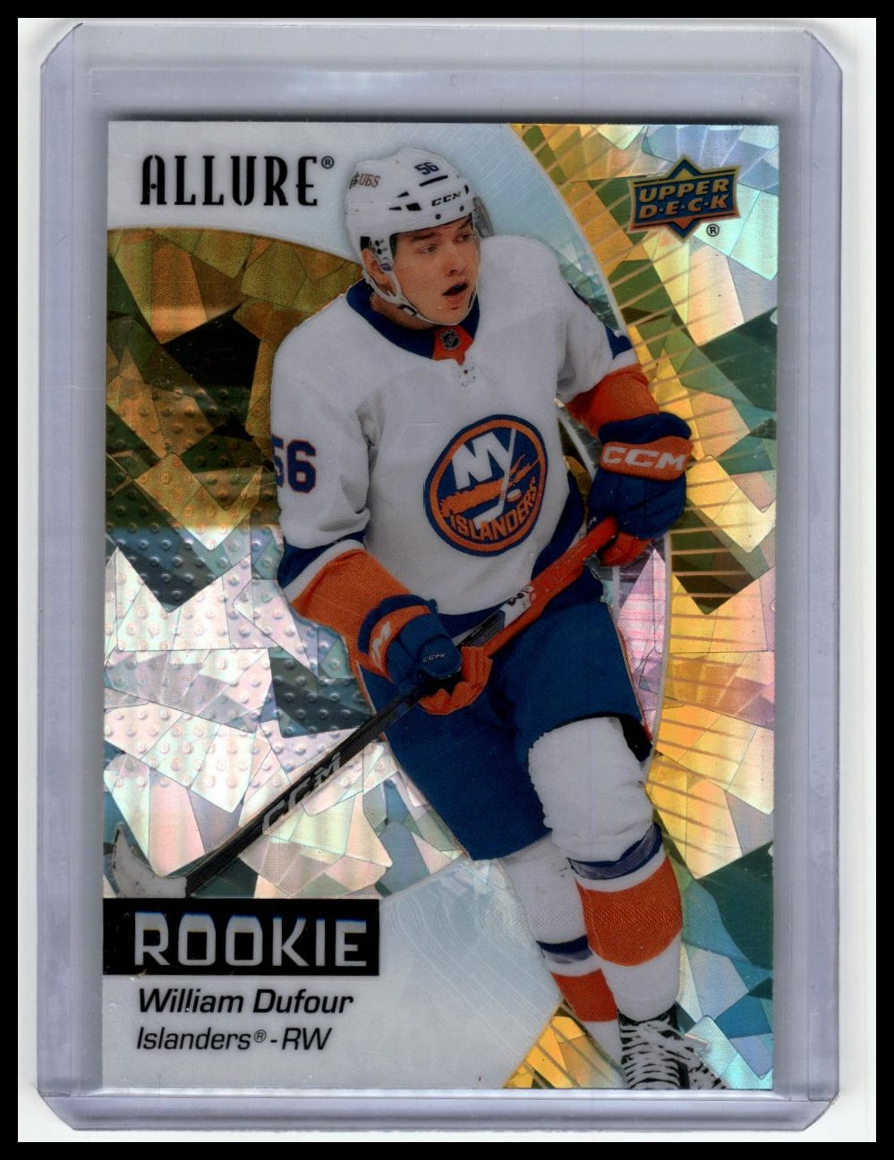 2023-24 Upper Deck Allure #137 William Dufour Confetti