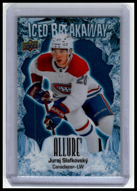 2023-24 Allure #IB-19 Juraj Slafkovsky Iced Breakaway