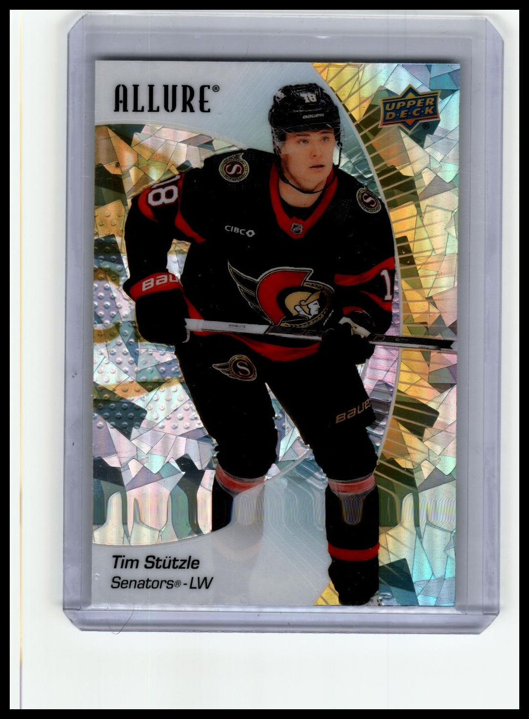 2023-24 Upper Deck Allure #79 Tim Stutzle Yellow Taxi