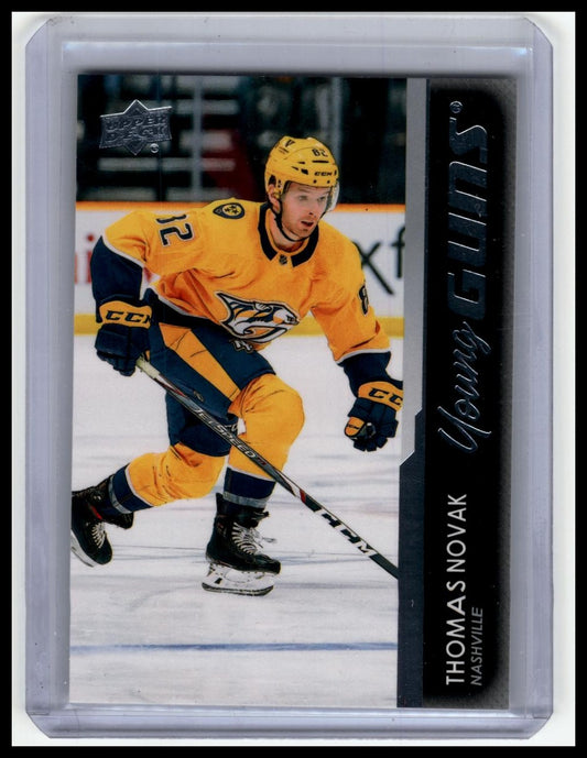 2021-22 Upper Deck #476 Thomas Novak French