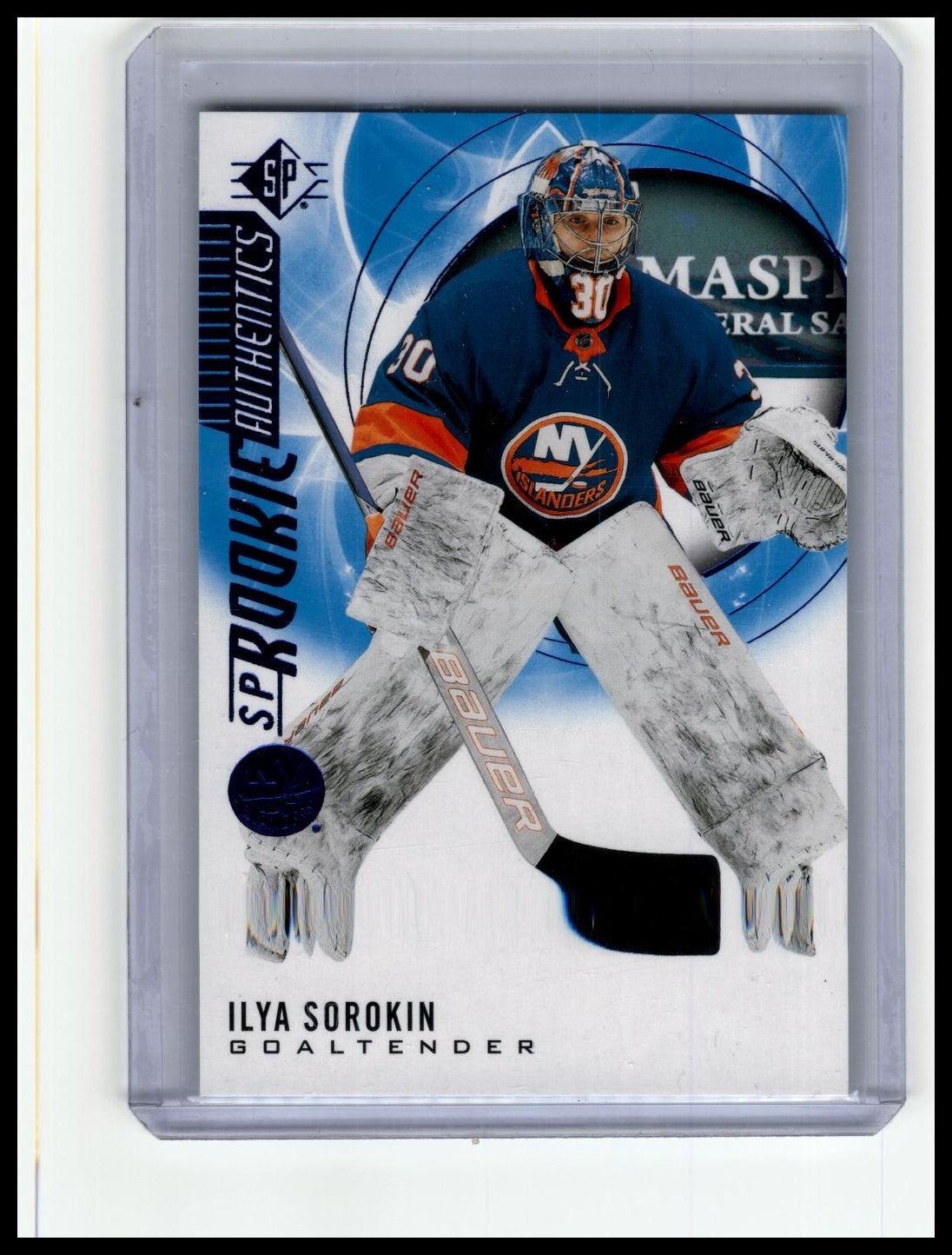 2020-21 SP #116 Ilya Sorokin Blue