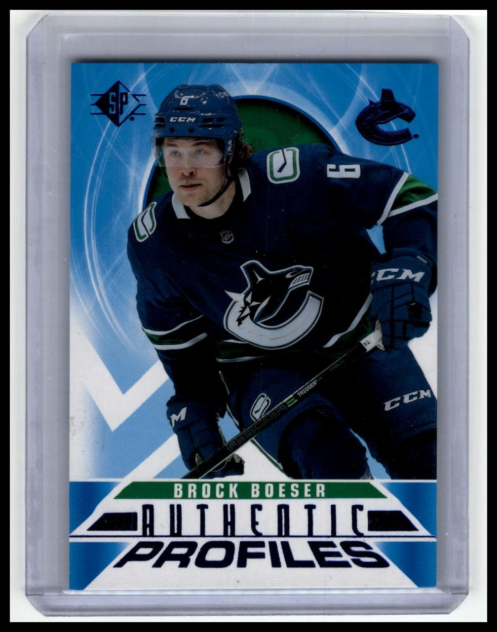 2020-21 Upper Deck SP #AP-6 Brock Boeser