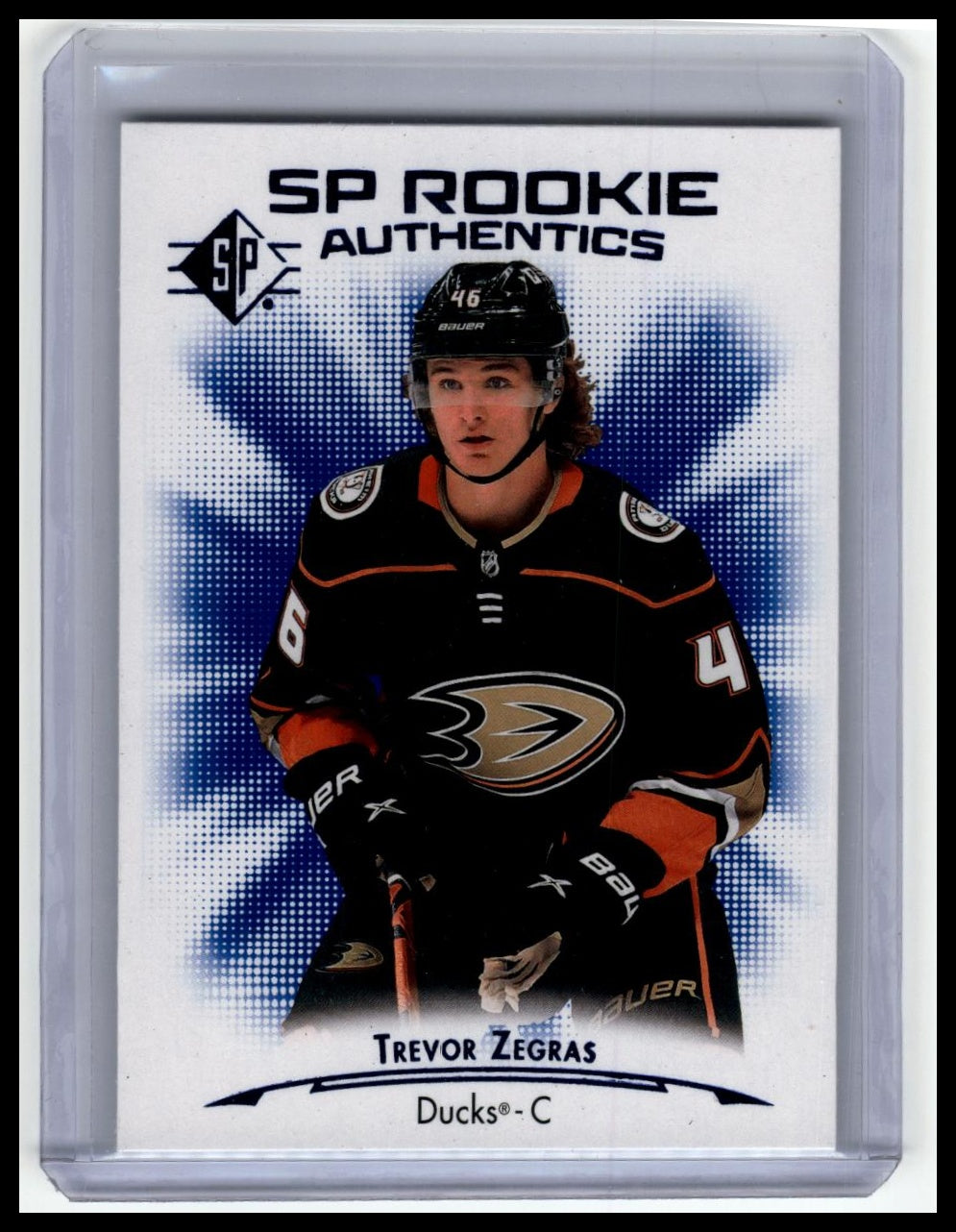 2021-22 SP #101 Trevor Zegras #/1199