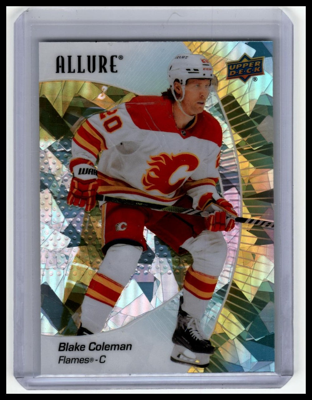 2023-24 Upper Deck Allure #8 Blake Coleman Yellow Taxi