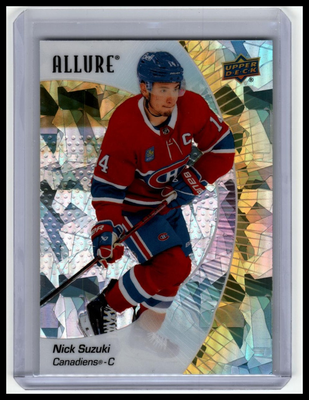 2023-24 Upper Deck Allure #27 Nick Suzuki Yellow Taxi