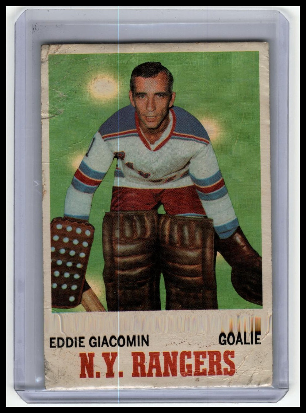 1970-71 Topps #68 Eddie Giacomin
