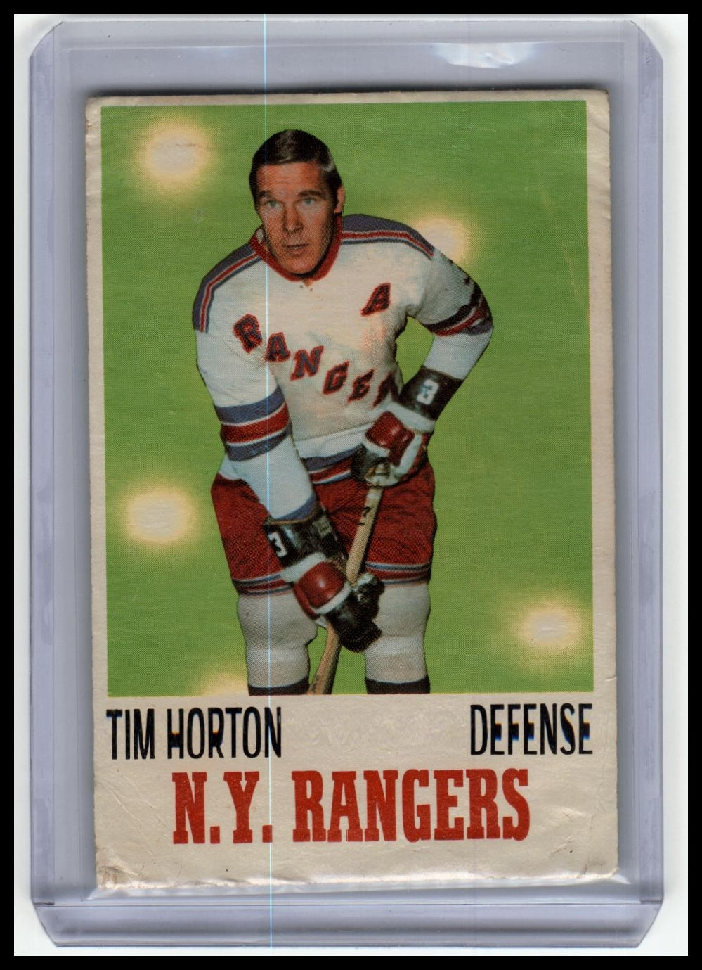 1970-71 Topps #59 Tim Horton