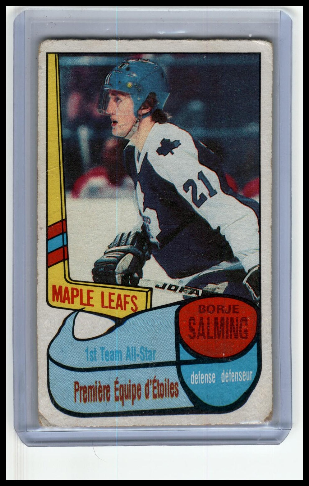 1980-81 Topps #85 Borje Salming