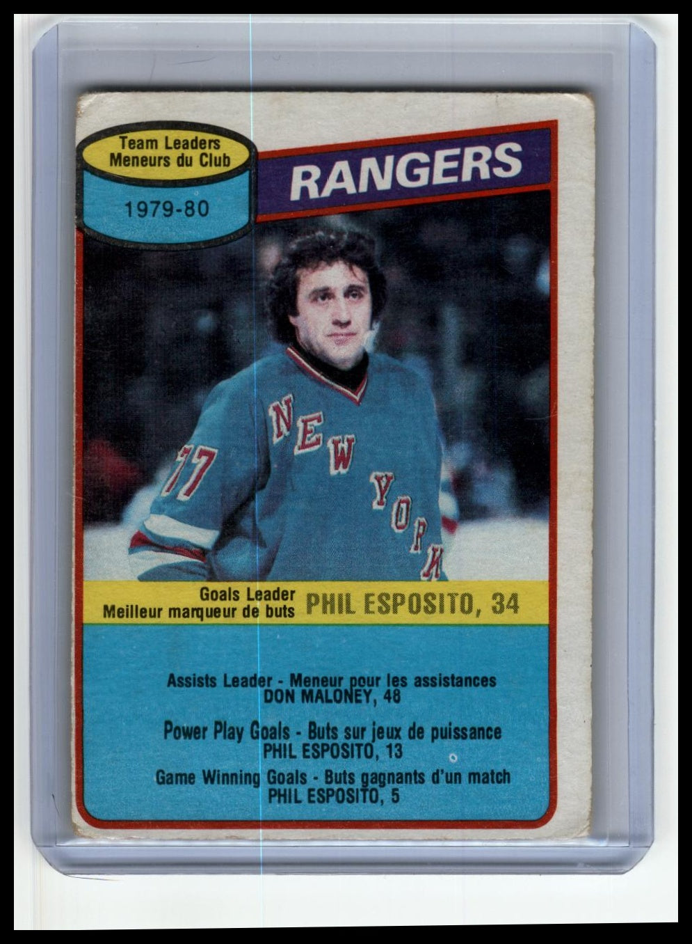 1980-81 O-Pee-Chee #149 Phil Esposito