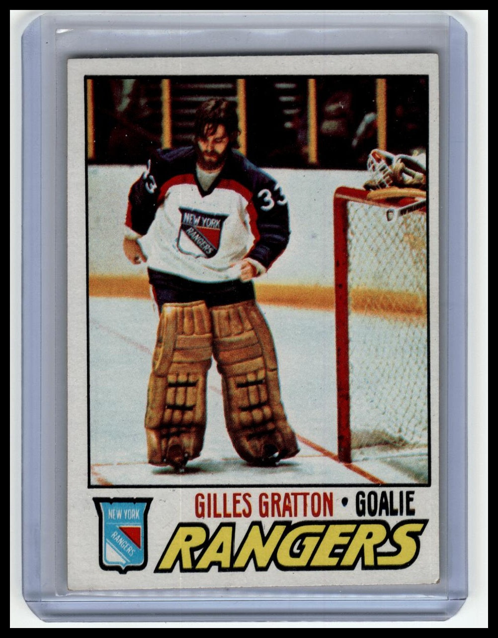 1977-78 Topps #207 Gilles Gratton