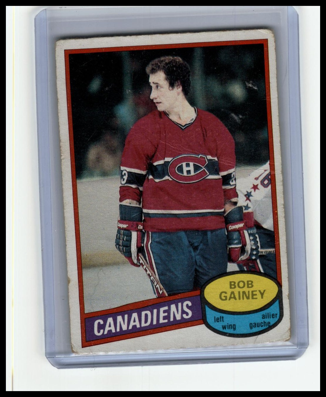 1980-81 Topps #58 Bob Gainey