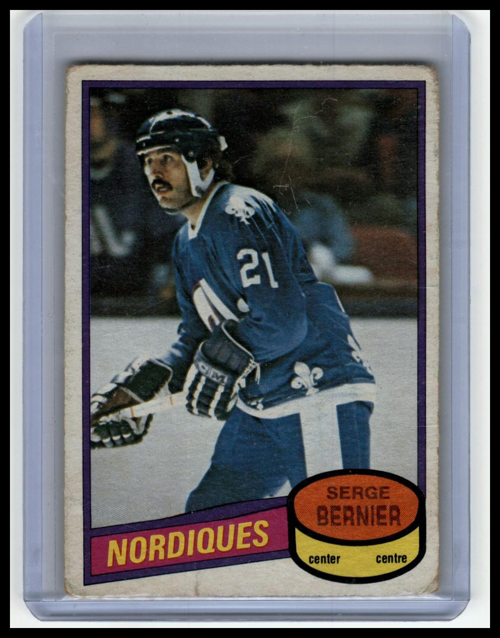 1980-81 O-Pee-Chee #309 Serge Bernier
