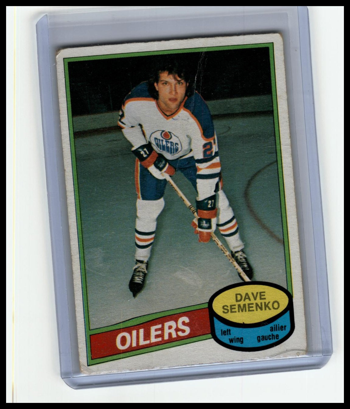 1980-81 O-Pee-Chee #360 Dave Semenko